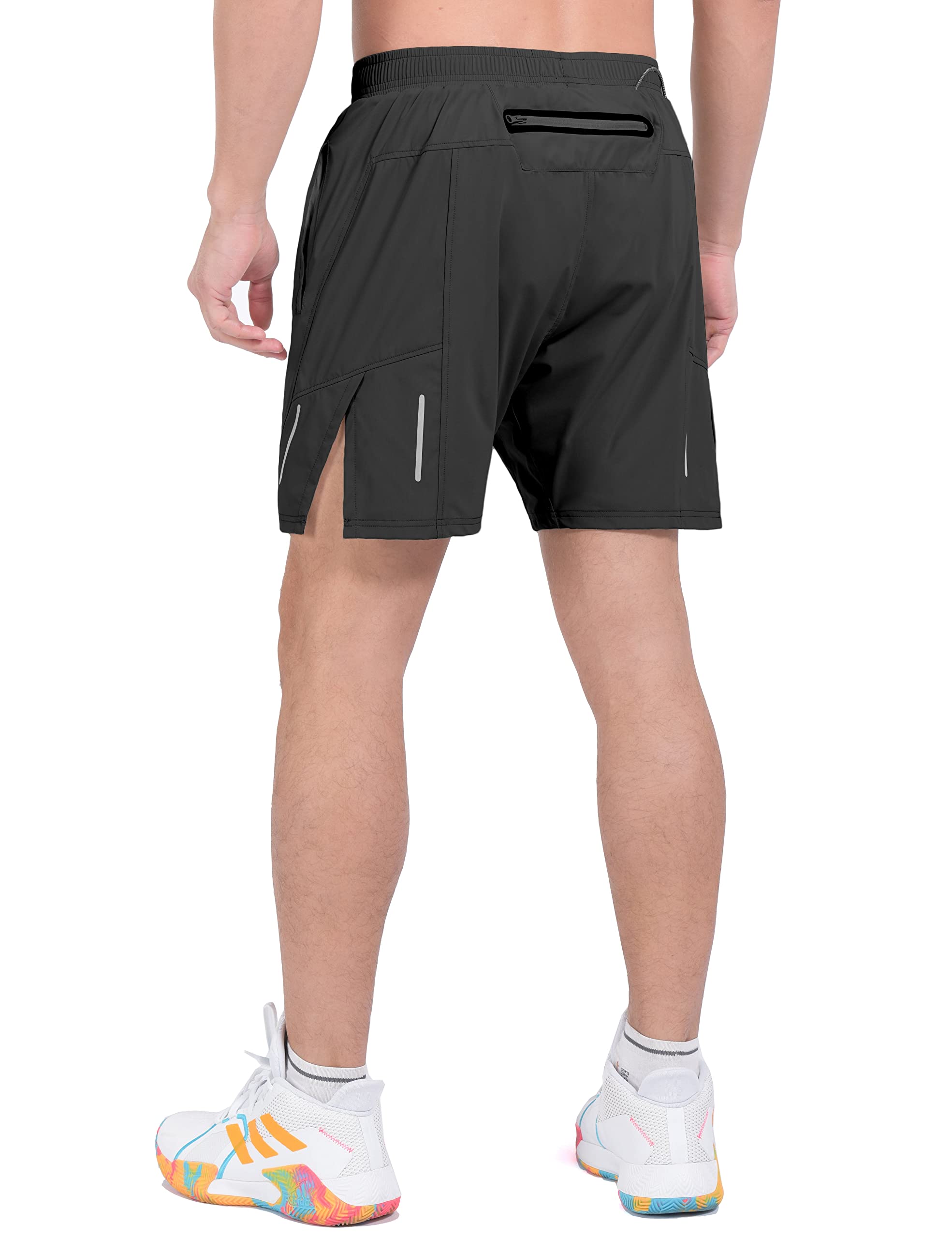 Little Donkey AndyMen's Workout Running Shorts Lightweight Athletic Shorts, Quick Dry, Breathable Shorts with Mesh Liner