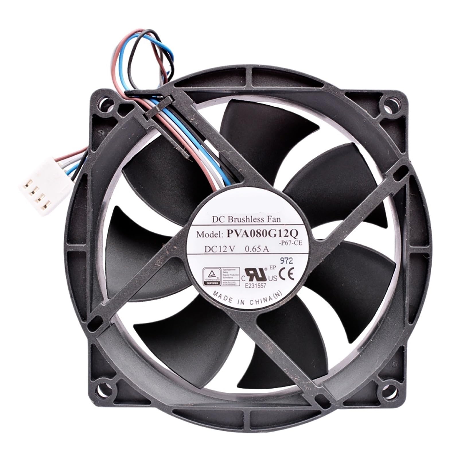 YMUGUEGH PVA080G12Q 12V 0.65A 8025 cooling fan