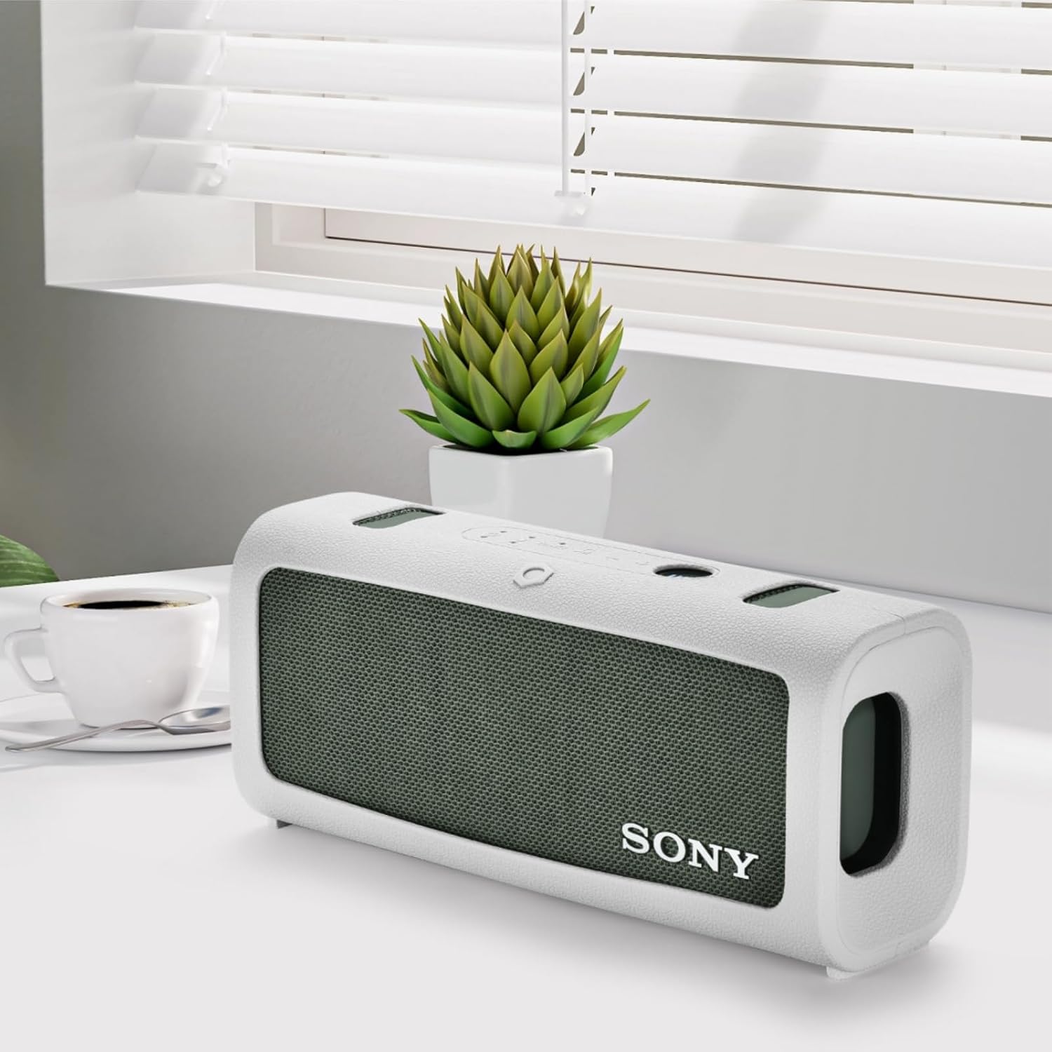 Silicone Case for Sony ULT Field 3,Protective Case Cover for Sony ULT Field 3 (Black) (White)
