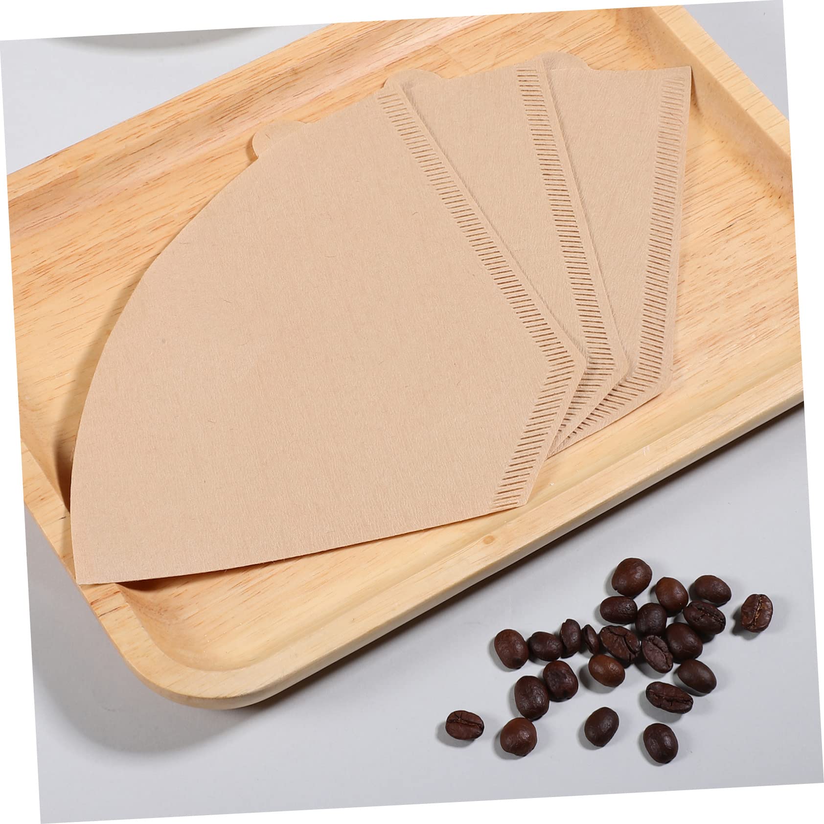 SHINEOFI 200piezas Filtros Conicos Desechables Unids Accesorios Para Cafetera Filtro