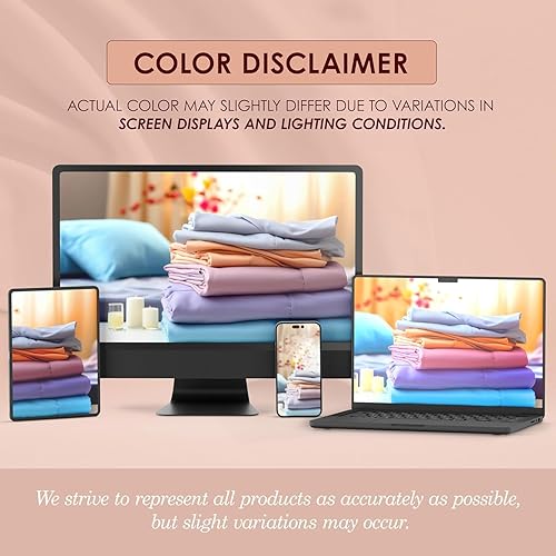 Miniatura 9 de Juego de sábanas de 4 piezas de calidad hotelera 1800 de primera calidad, resistentes a las arrugas, con bolsillos profundos, tamaño California