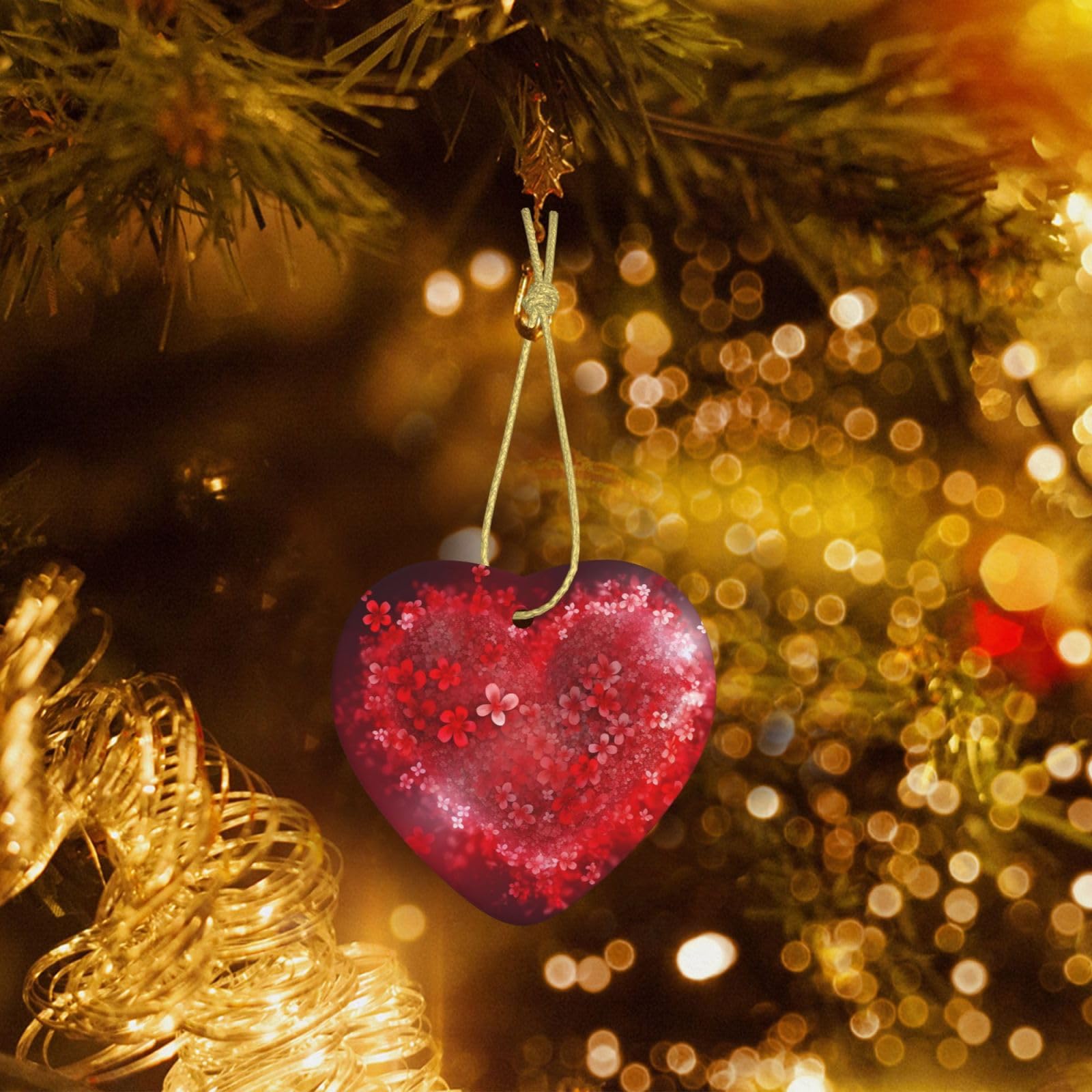 Amazon.com: Christmas Ornaments Christmas Tree Ceramic Hanging for