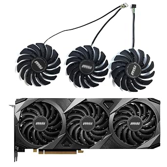 85mm 4pin PLD09210S12HH 85mm RTX3080 Cooler MSI Geforce RTX 3060 Ti 3070 3080 3090 Ventus 3X Gaming Graphics Card Fan
