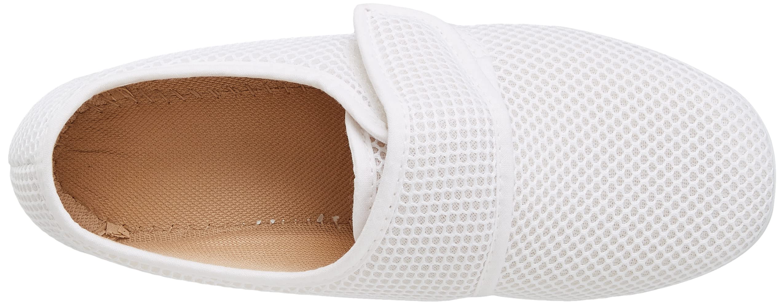 CoboFamily Zapatillas Casa Mujer Verano Comodas Ligeras Transpirables Rejilla Sandalias Interior Exterior Cuña Punta Cerrada Suela Caucho Antideslizante Flexible Ajustables Velcro Tallas 35 - 41