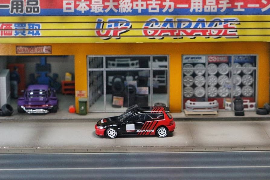 Amazon | 1/64 Street weapon ホンダ シビック Civic EG6 アドバン
