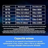 WD 16TB My Book Hard Disk Esterno per Desktop, USB 3.2 Gen 1, exFAT, SuperSpeed USB-A, Protezion con password, Software per la gestion e il backup, Formatto per Windows and MacOS, Nero - 5