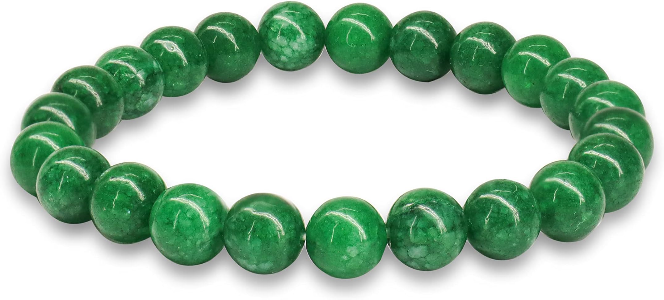 8mm Beaded Bracelets For Women Men - Healing Crystal Bracelet - Adjustable Size