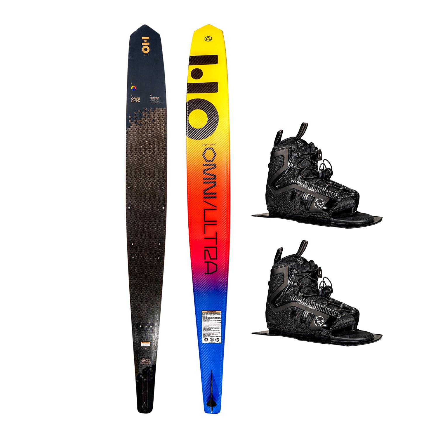 Amazon.com : HO Sports Wide Omni Ultra Black Waterski, 69
