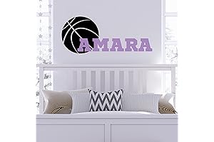 Customized Basketball Decal for Wall Decor