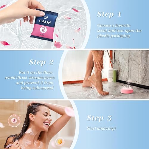 Miniatura 6 de Vaporizadores de ducha, 6 unidades, regalos para el día de la madre, bonito juego de regalos con ingredientes naturales, 6 aromas diferentes y