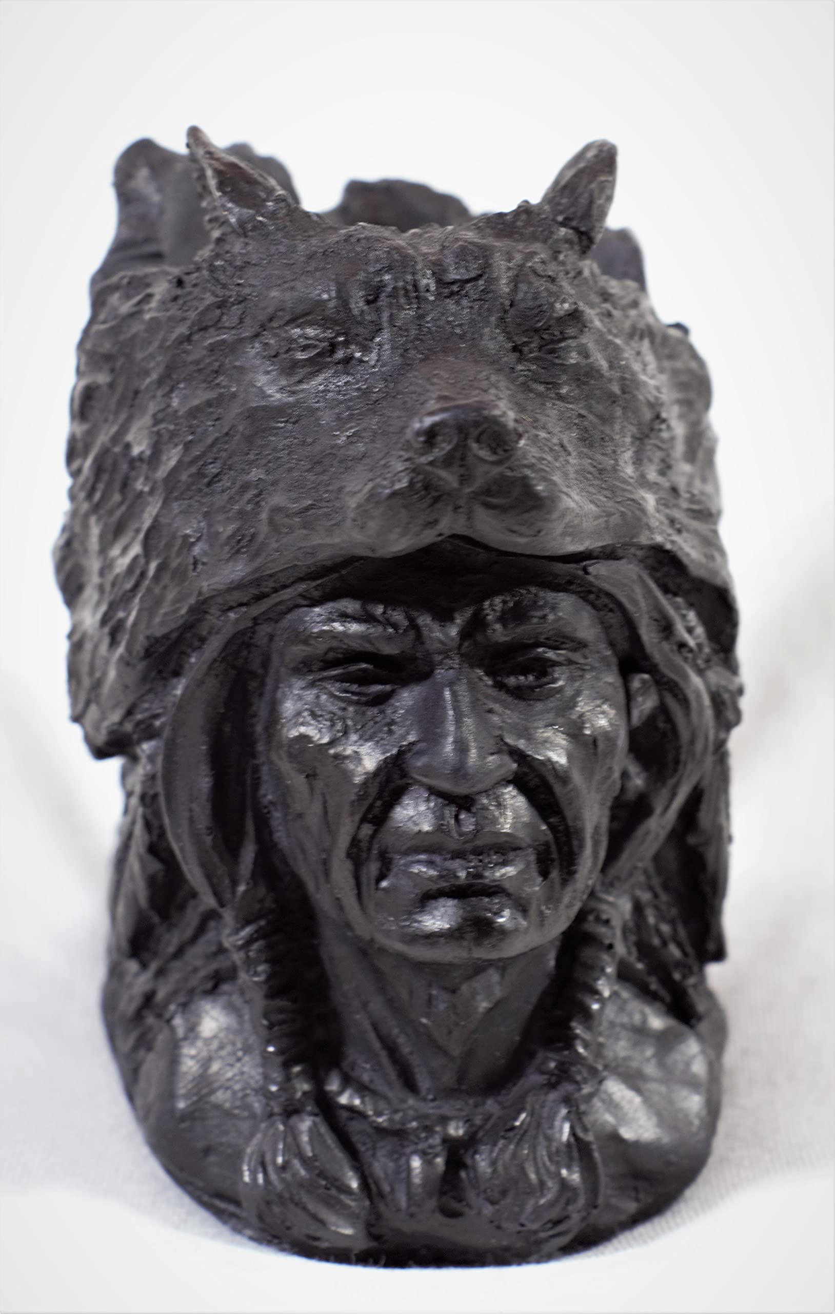 Inara Creation Warrior Face Cigarette Ashtray Smoking for Home, Office and Bar-picture-39