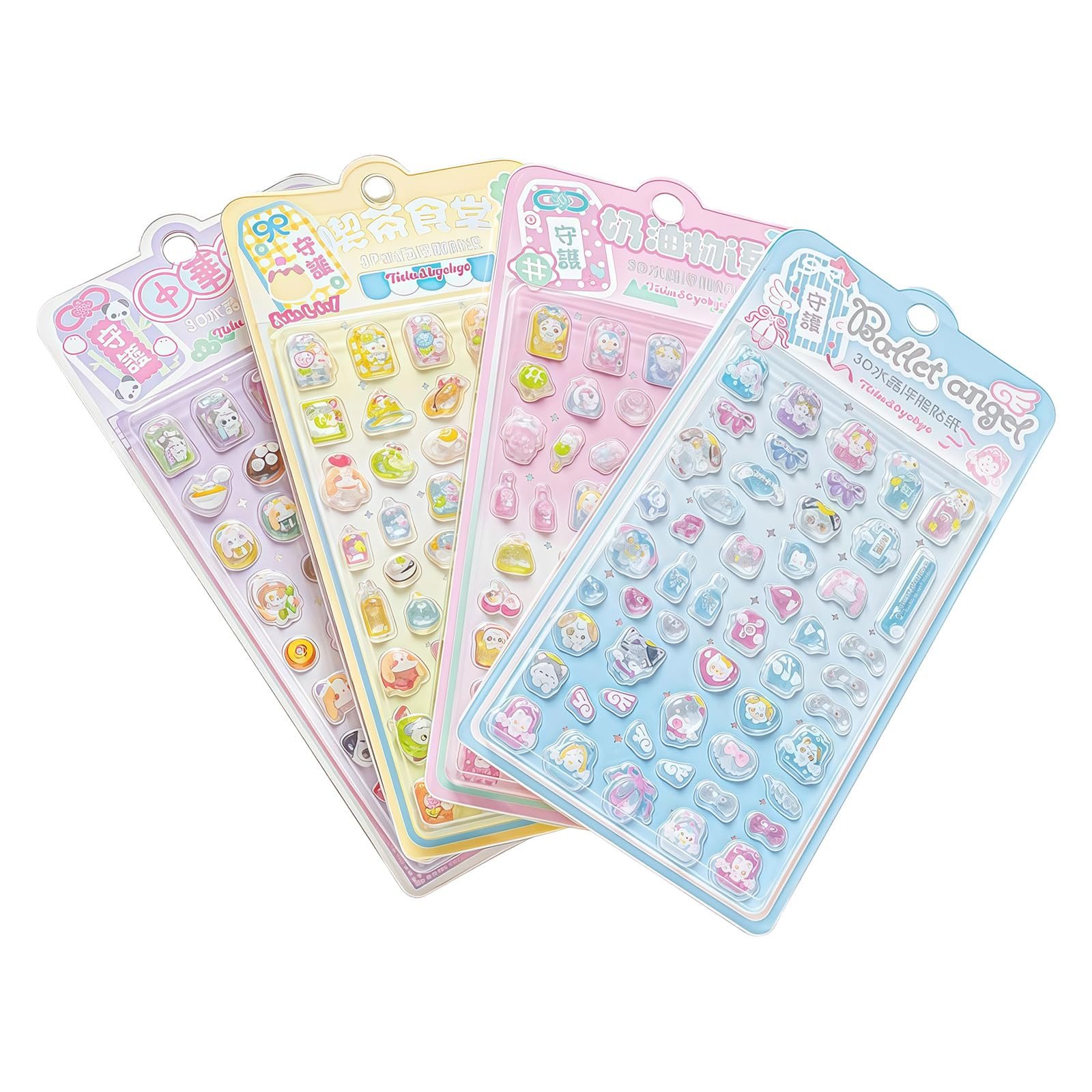 Tiny Sticker for Water Bottle, Notebook, Scrapbooking Adorable Stickers Cartoon Stickers Tiny Handcraft Sticker for Scrapbooking