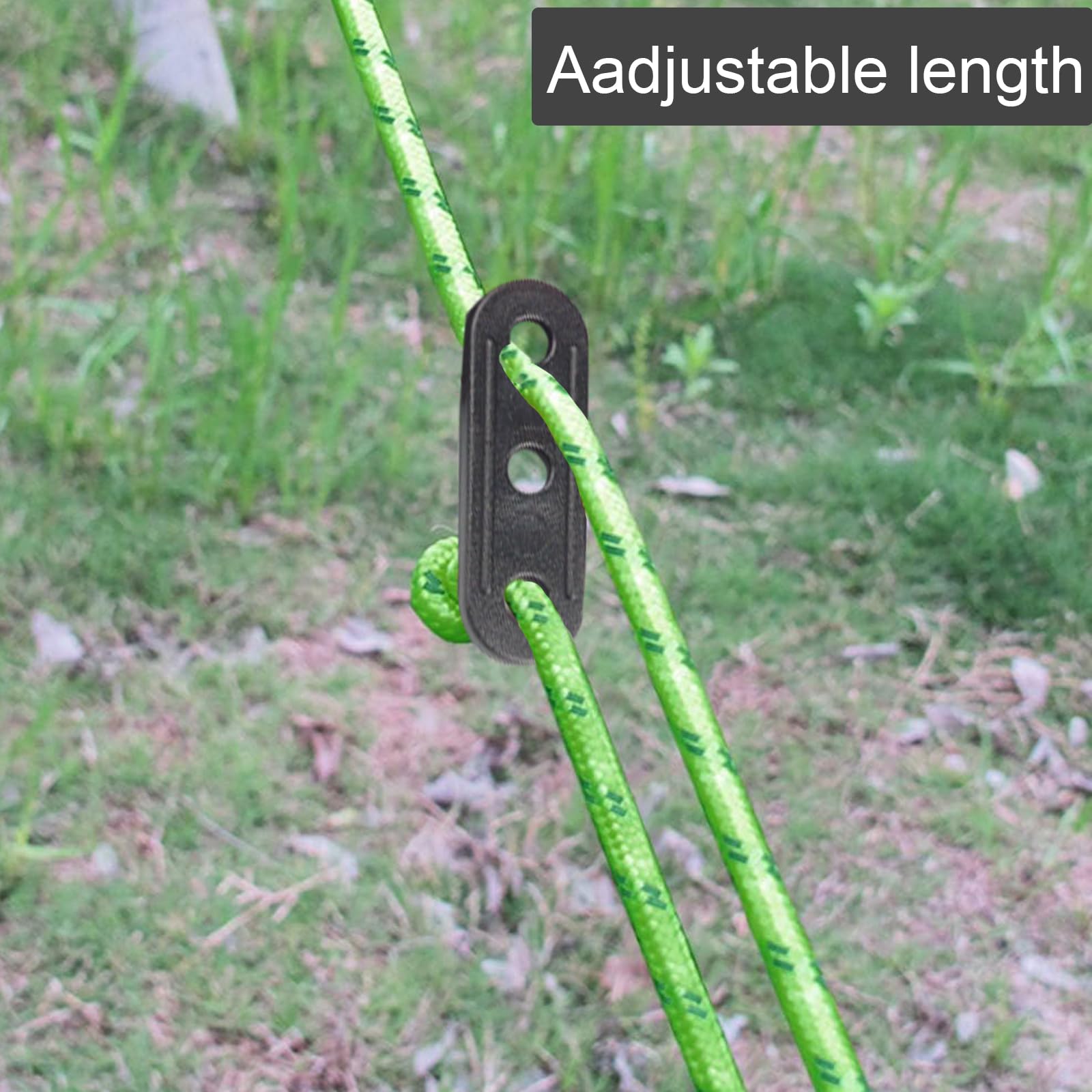 30 Stück Zeltleinenspanner Aus Kunststoff - Praktische Seilspanner Für Outdoor-Aktivitäten