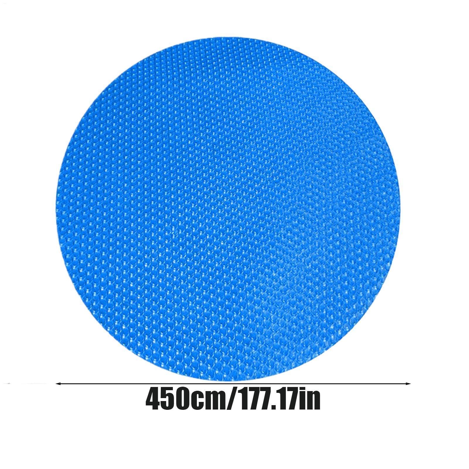 Pokrywa Solarna Do Basenu Kąpielowego Wytrzymała Termiczna Osłona Chroniąca | Mata Basenowa Z Możliwością Przycinania Odporna Na Rozdarcia I Promieniowanie UV, Do Niecki Wkopan