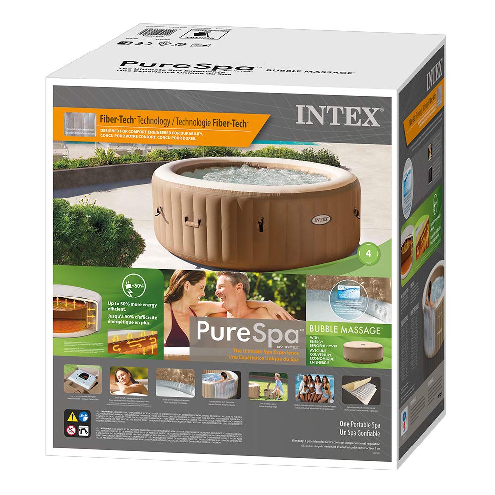 Intex Pure Spa Sahara Energie+ 4 Places 28476EX Beige