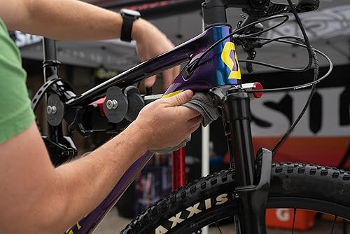 Vista 33 de SILCA Bicycle SPA Ultimate Ceramic Water Wash - Botella de spray de 16 oz - Formulación SiO2 - Aroma de piña colada - Encapsulación - Lavado