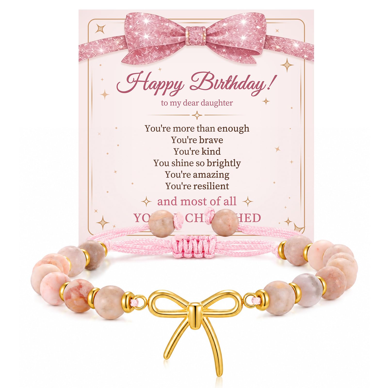 KSF Birthday Gifts for Girls, 3-12 Year Old Girl Birthday Bracelet Gift