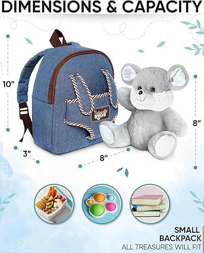 Miniatura 168 de Naturally KIDS - Juguetes de unicornio para niños y niñas de 2 a 3 años, regalos de cumpleaños, mochila de unicornio para niños pequeños 03 Unicornio