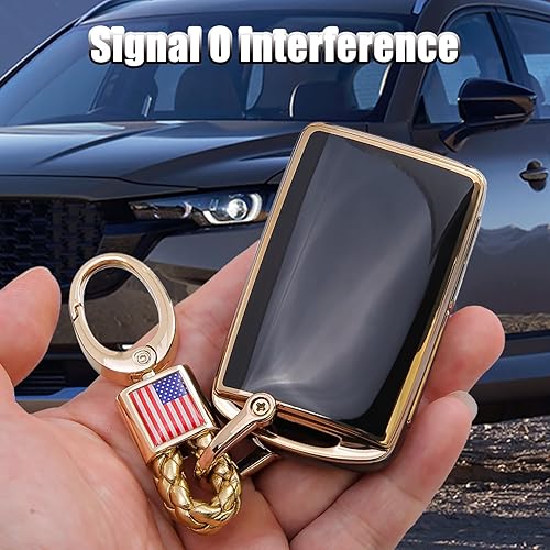 Miniatura 3 de Funda protectora para llavero Mazda 3, 6, CX, 5, 9, 30, 50, color negro