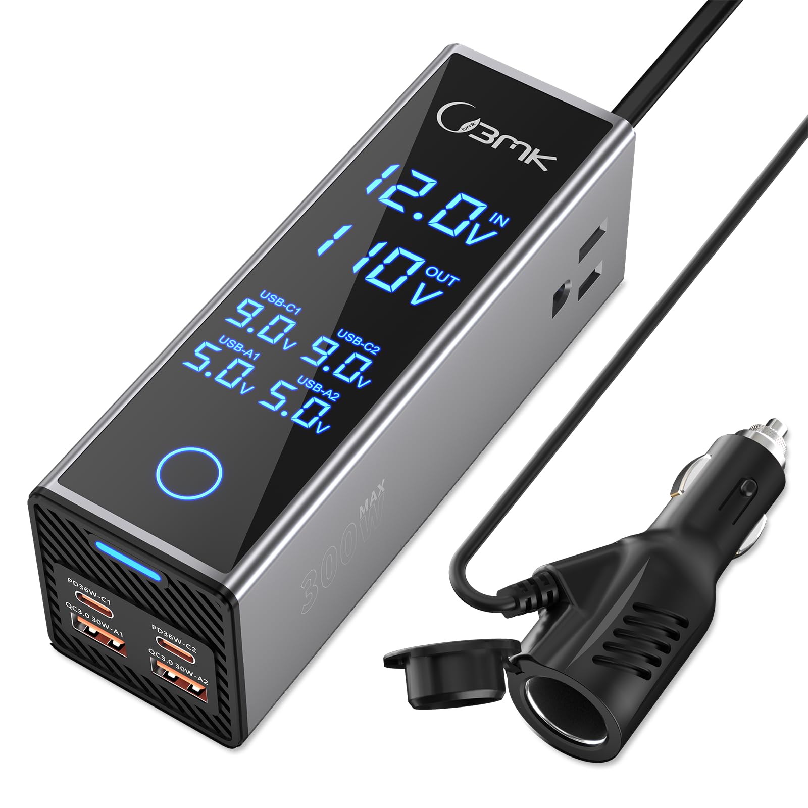 BMK 300W Car Power Inverter