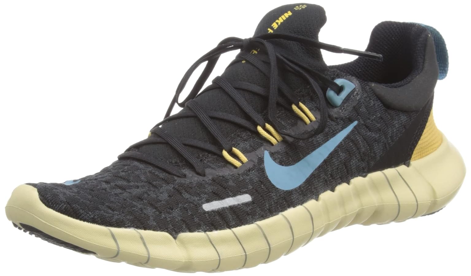 NIKE Femme Free Run 5.0 Sneaker, Black/Noise Aqua-Anthracite-bl� Or, 38 EU  : Amazon.fr: Mode