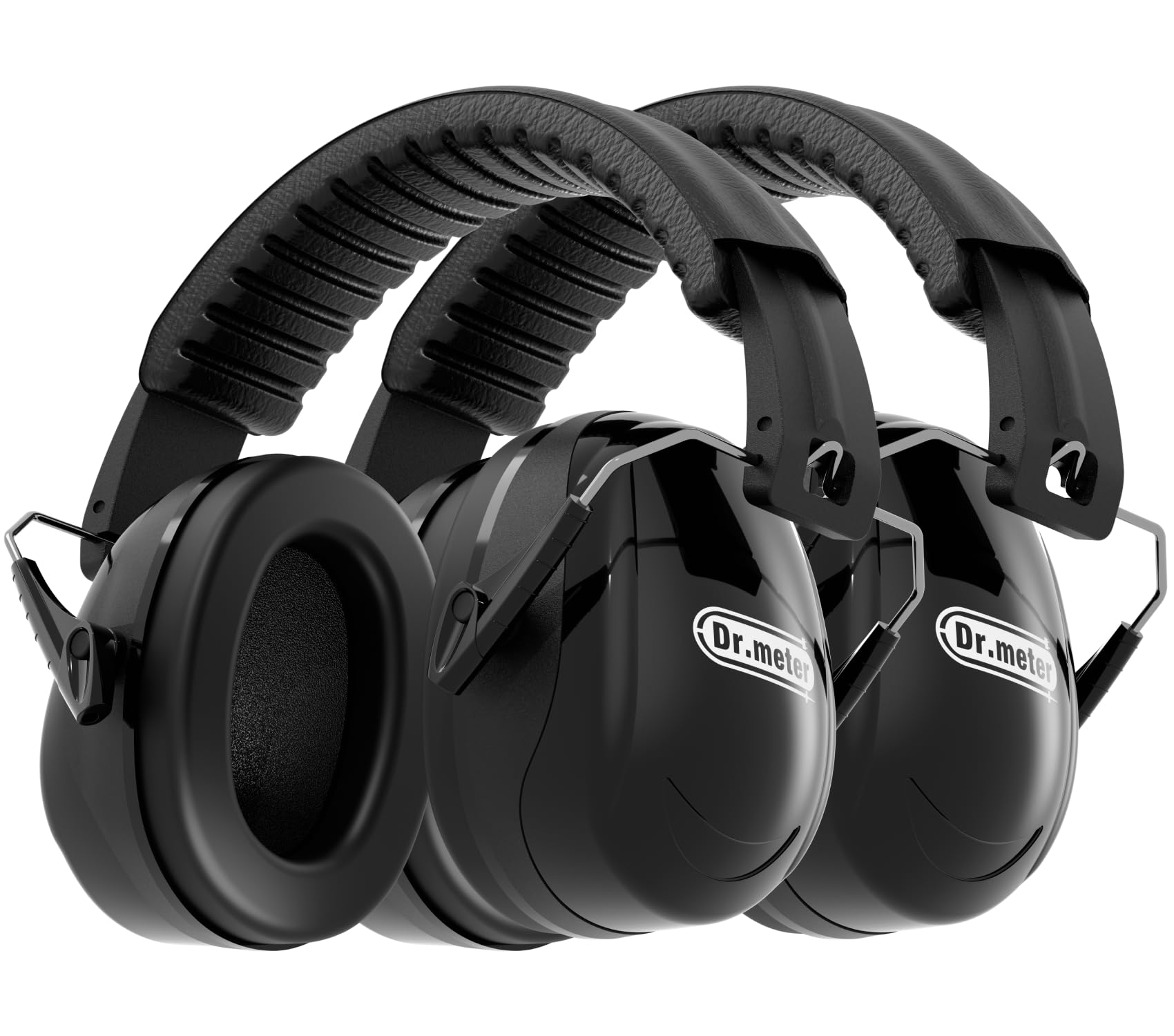 Dr.meter Hearing Protection Ear Muffs 2PACK, 31dB Earmuffs For Adults Kids