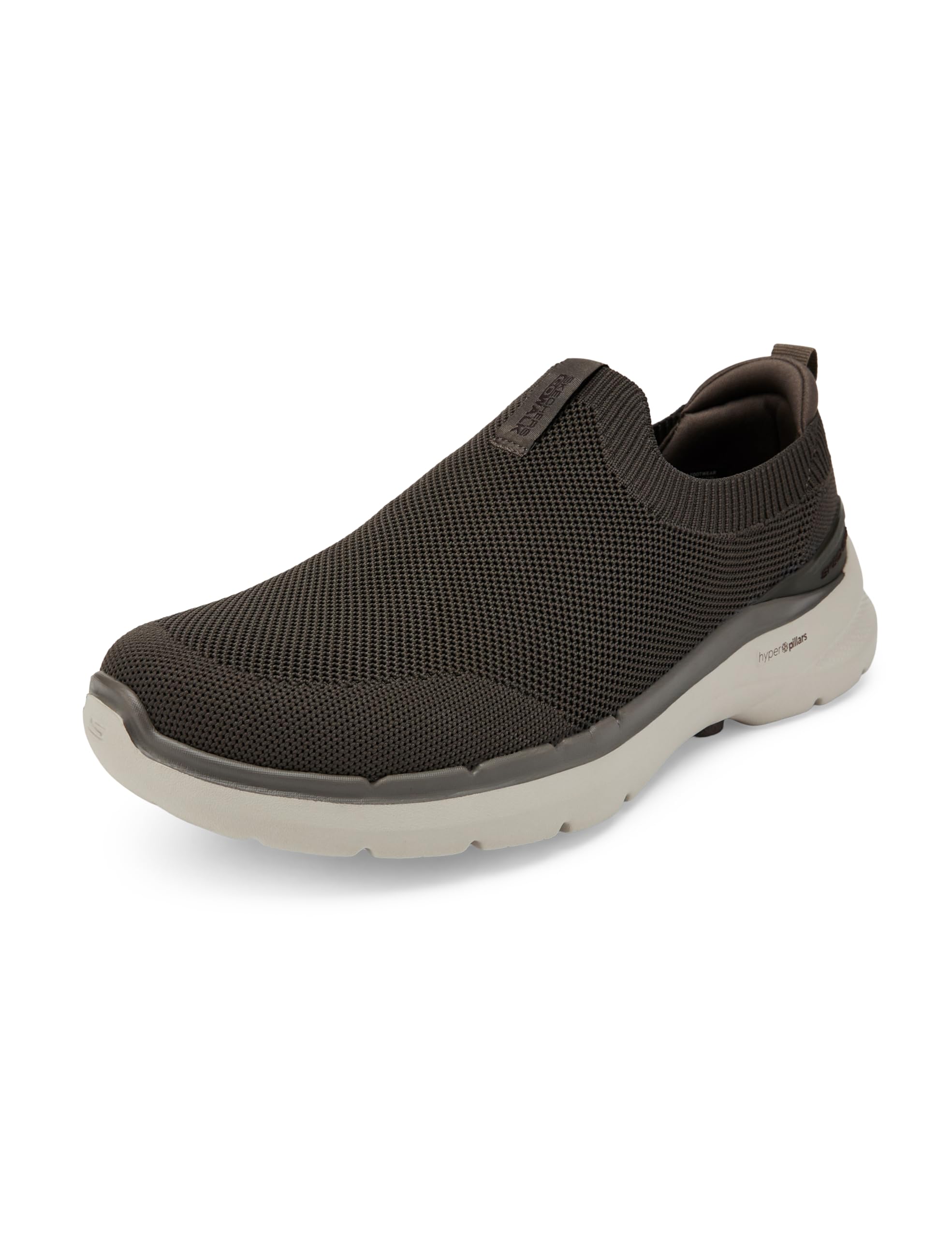 Skechers GO Walk 6 - Warnock Walking Shoes for Mens, Taupe- 216267-TPE