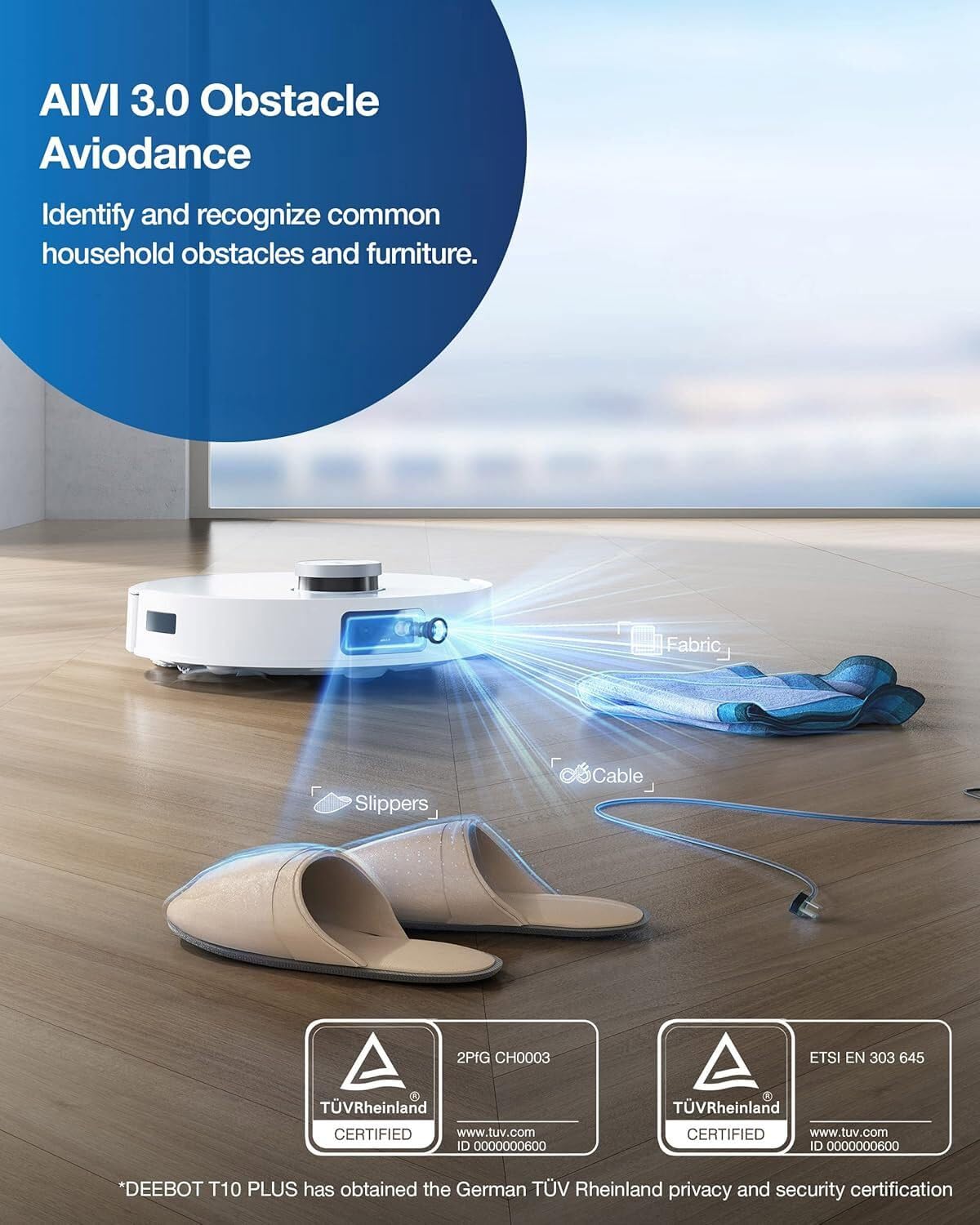 Amazon.com: ECOVAS T10 Plus Robot Vacuum and Mop Combo with Auto