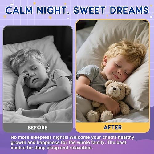 Miniatura 6 de Complejo líquido de magnesio para niños, glicinato de magnesio, malato, taurato, citrato con L-teanina, vitamina B6, B12, D3 gotas líquidas para