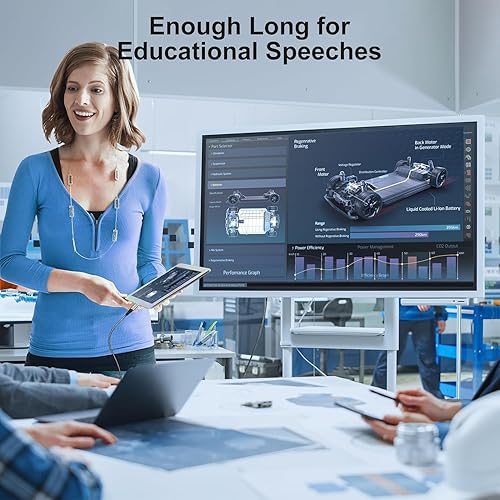 Miniatura 6 de Cable USB C a HDMI paquete de 2 unidades de 5 pies, 4K a 60Hz HDR USB 3.2 tipo C a HDMI 2.0 cable adaptador para Thunderbolt 34 MacBook AirPro, iPad