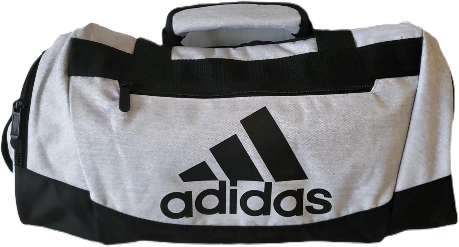 Adidas Defense II Small Duffel - Jersey White/Black