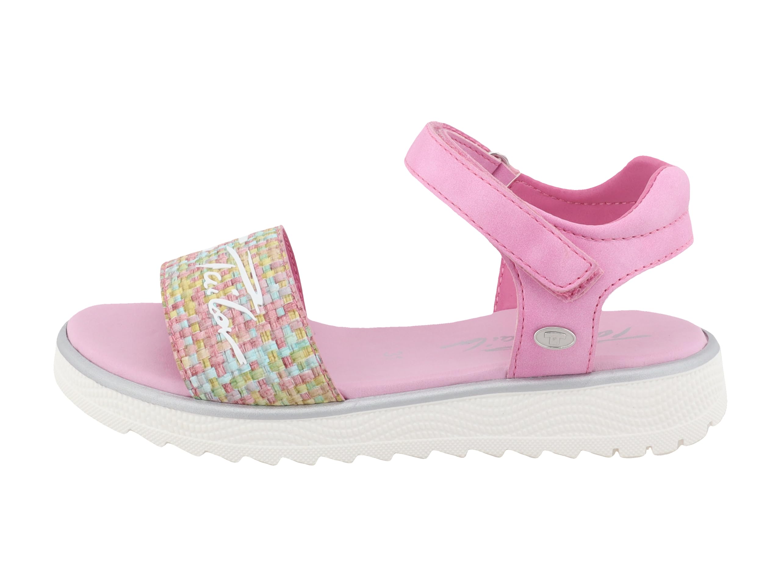 TOM TAILOR 7470170006 Sandal, Rose Multi, 7 UK