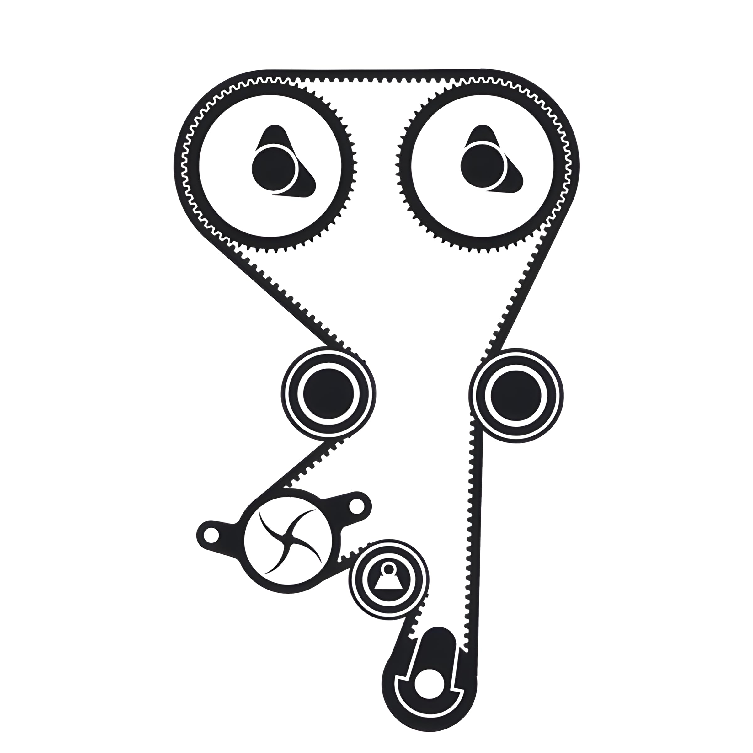 Skf Vkmc 05142 Kit Tendicinghia Con Pompa Acqua-image