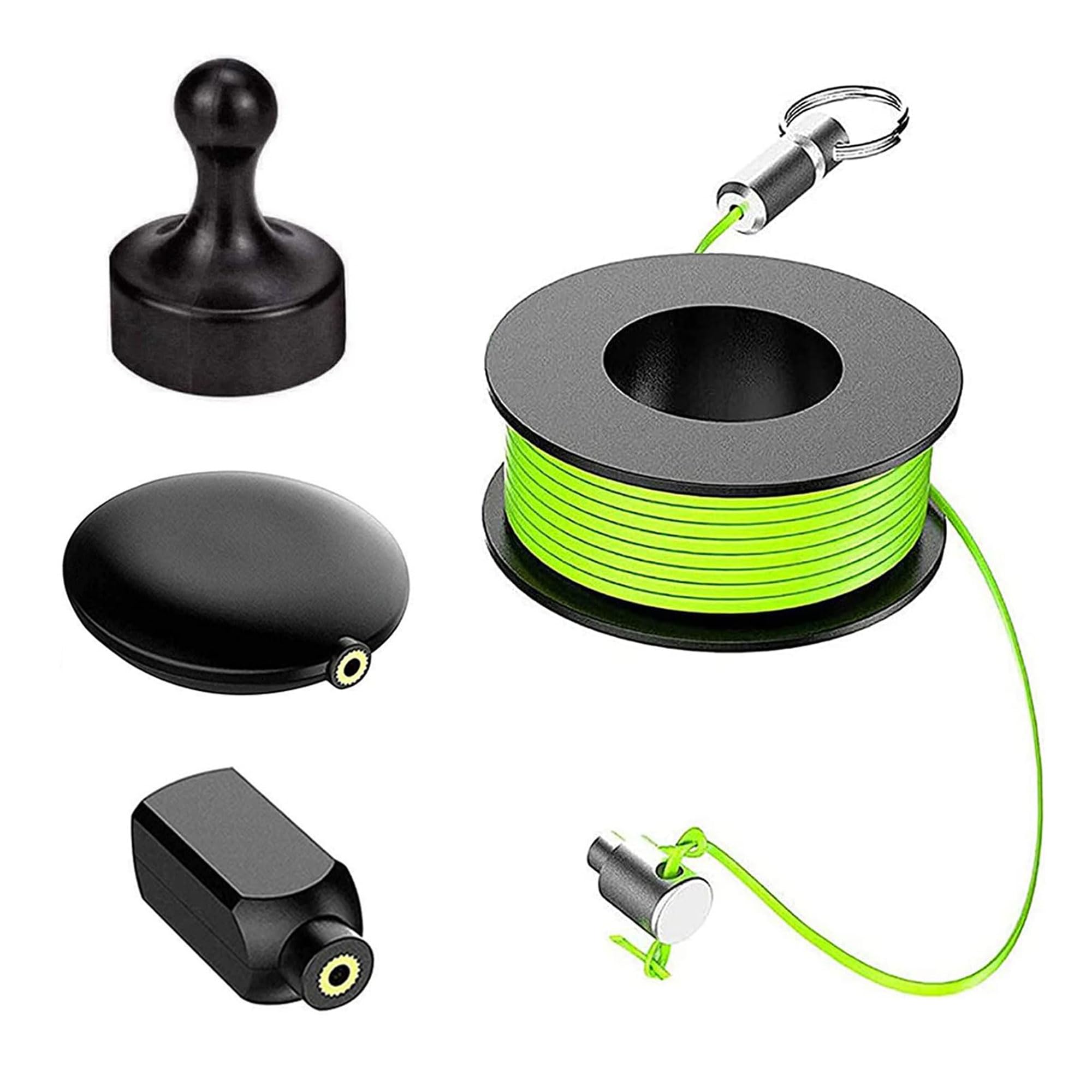Extractor de cables magnético sistema guía herramienta extracción eficaz diferentes superficies tubos