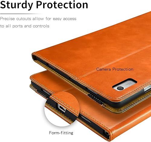 Miniatura 6 de Funda para Lenovo Tab M9 de 9.0 pulgadas (TB-310FU, lanzada en 2023) Funda de piel sintética de negocios con soporte multiángulo con soporte