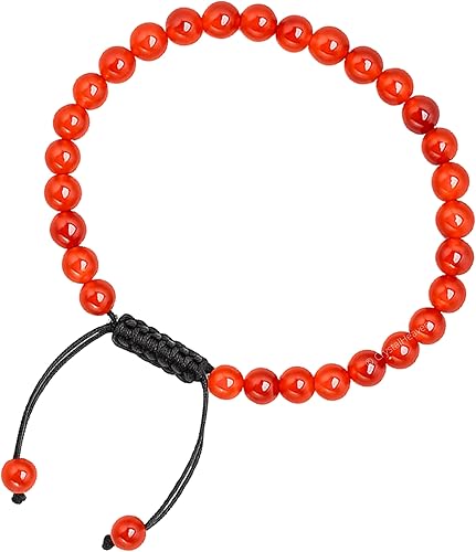 Miniatura 2 de Amazing Gemstone Tobillera de cristal para mujer, tobilleras impermeables con cuentas de cristal curativo, tobillera de cuentas de piedras preciosas