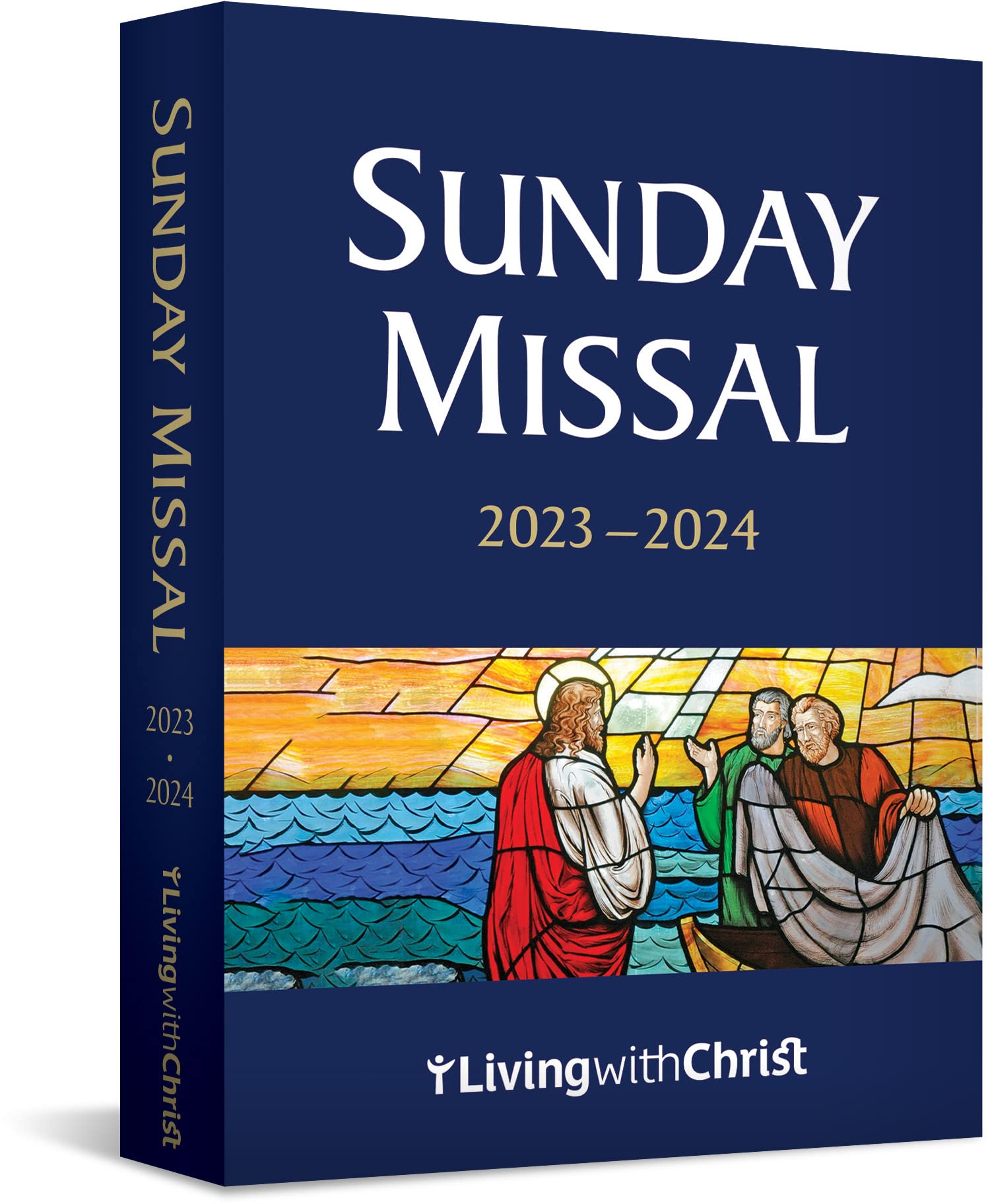 Cover of 2024 Living with Christ Sunday Missal: Catholic Sunday Prayers and Readings with the Complete Order of the Mass (U.S. Edition)