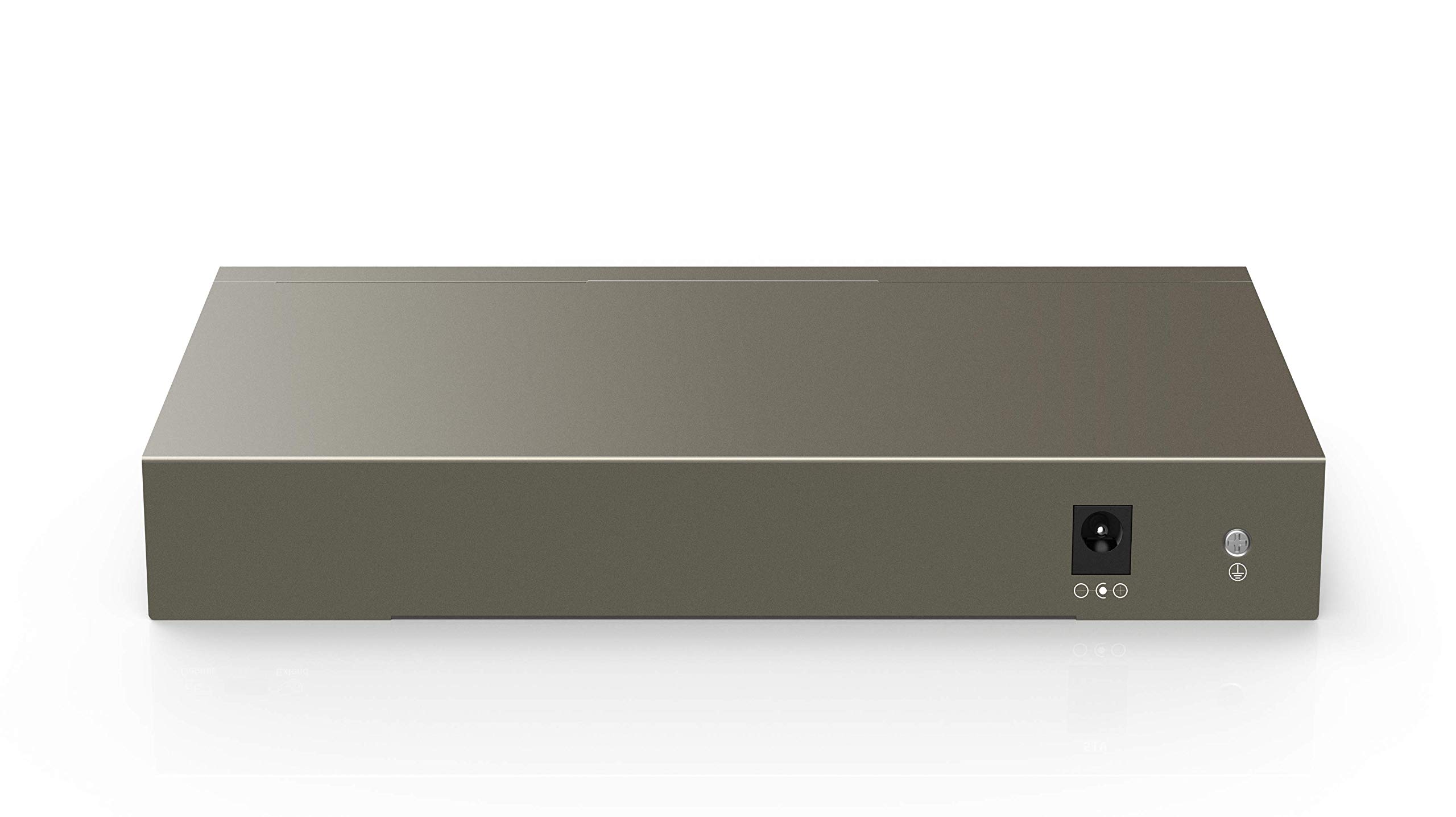 Tenda PoE Switch, 9 Porte 10/100 Mbps, 8 PoE Porte, 63W, IEEE 802.3af/at, Nessuna Configurazione Necessaria, Protezione Antifulmine Professionale,Cassa in Metallo TEF1109P-8-63W