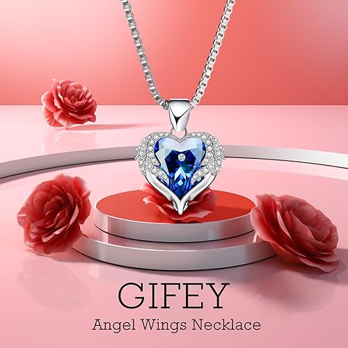 Miniatura 3 de Regalos para el día de la madre, rosa eterna con collar, regalos para mujeres, madre, abuela, esposa y novia, regalo de cumpleaños, boda, regalo de