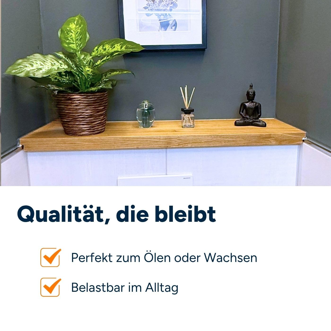 Eiche-Zuschnitt Massivholz, Format: Wunschmaß bis 30 x 80 cm, Stärke 20 mm, glatt gehobelt & besäumt, millimetergenaue Fertigung, gefertigt in Deutschland nach Maß