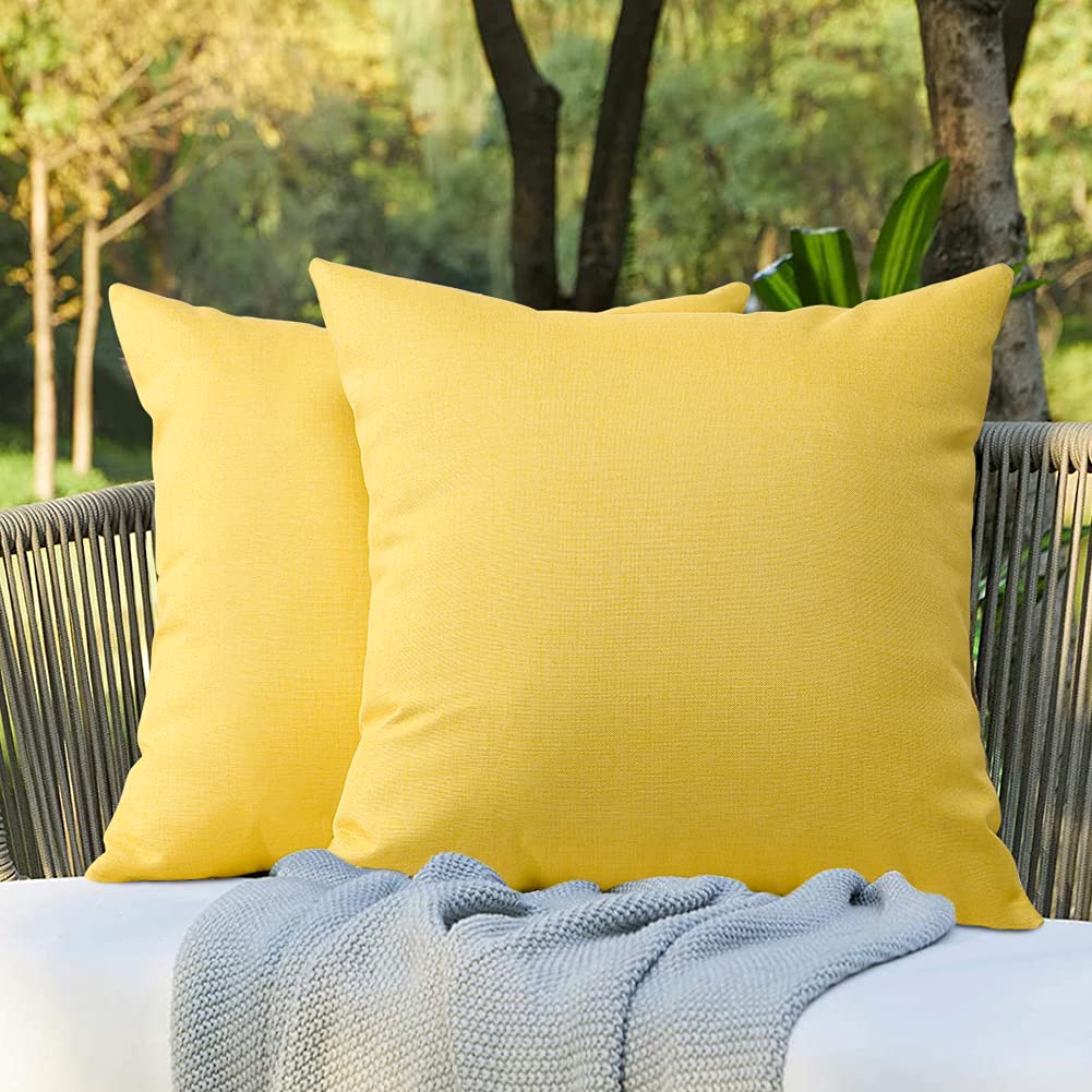 Beliani Set di 2 cuscini per sedie da giardino bianco