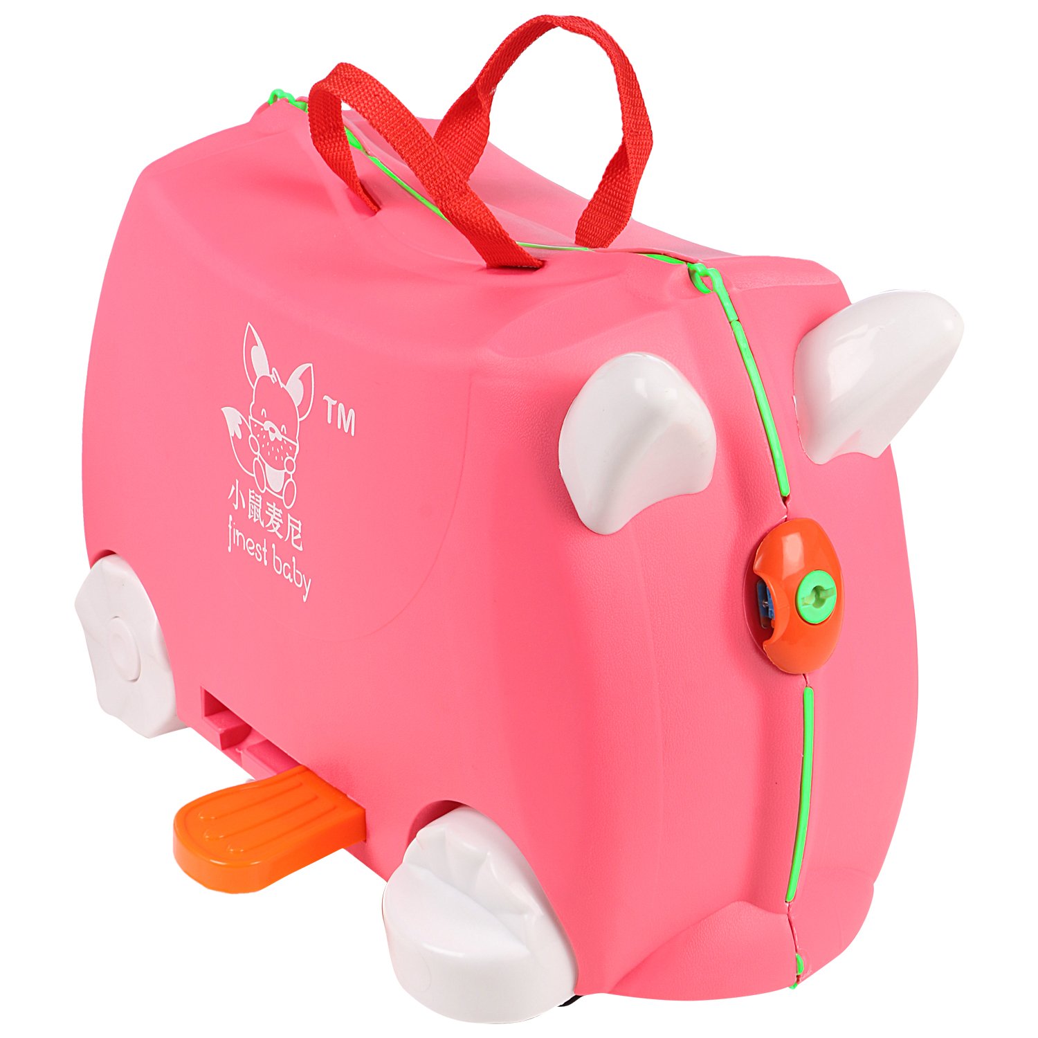 BUCKLE UP Baby Suitcase Baby Bag Baby Luggage Suitcase with Wheels for