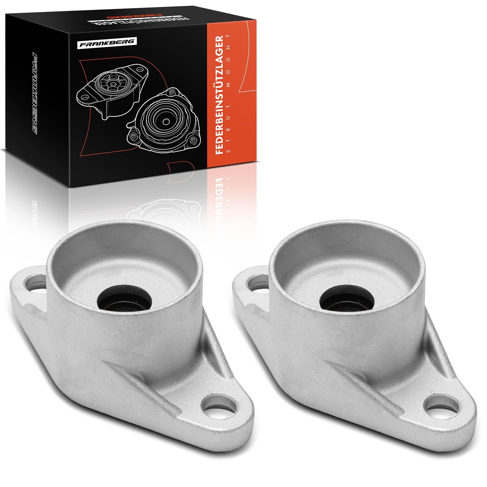 Frankberg 2x Cuscinetti a cupola Cuscinetto di supporto ammortizzatore Posteriore sinistro destro Compatibile con i30 FD i30 GD i30 Coupé i30 FD Cee'D JD Cee'D SW ED Pro Cee'D Hatchback Van JD SM5669