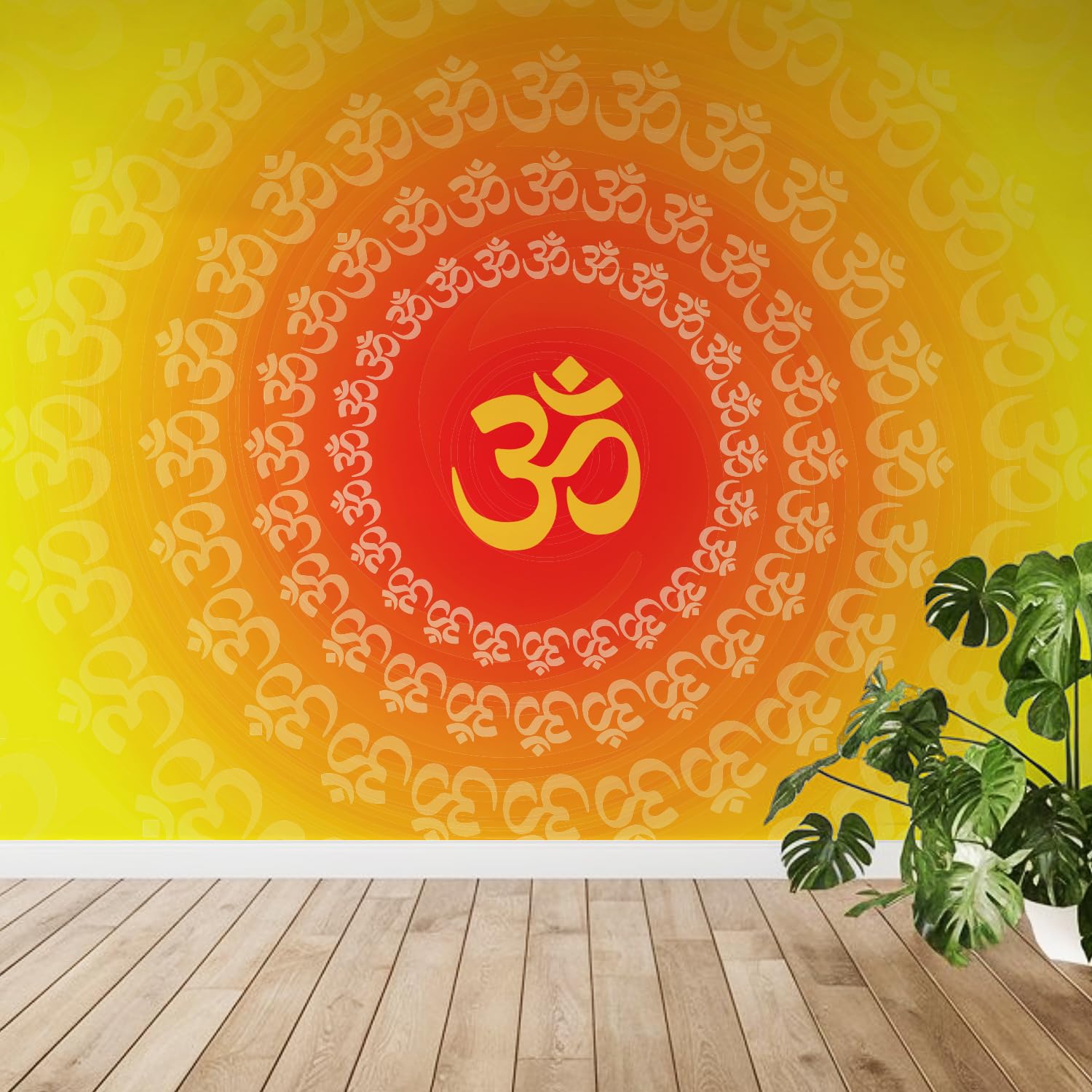 PAPER PLANE DESIGN Om Spiritual and Ethnic Wall Mural Wallpaper. Full Wall Coverage. (Ds-21) (12 X 15 FEET, Non Woven Prime - Non Adhesive) (B0DGD46BCB) Amazon Price History, Amazon Price Tracker
