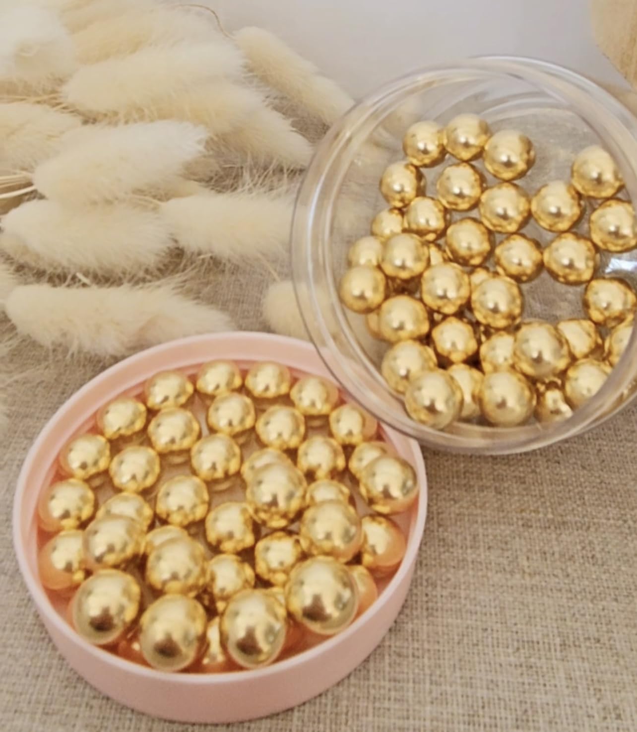 Metallic Gold Sugar Sprinkles (90g, 10mm)