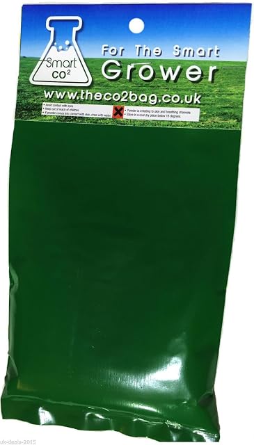Smart STL-SMRT-CO2I CO2 Bag Hydroponics Tent Room Generator Like Exhale Grow Bloom, Green, 10 x 5 x 5 cm
