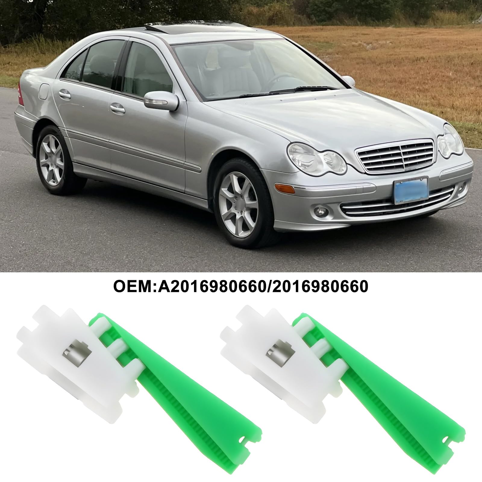 Lot De 10 Clips De Garniture De Toit Pour Mercedes W202 C230/C280, W124, W201 - Compatible Référence A2016980660 - 7