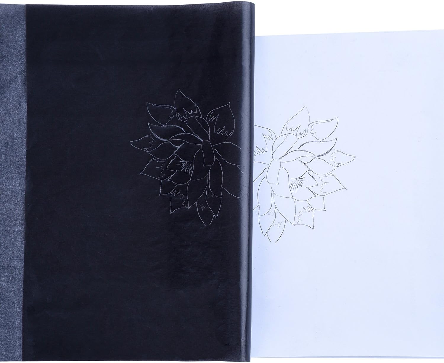 30 Packs Carbon Papers for Tracing, Graphite Carbon Copy Tracing Paper for Wood Paper Canvas (8.5 by 11 Inch) : Arts, Crafts & Sewing