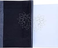 Vista 2 de Outus Paquete de 30 papeles de carbono para trazar, papel de calco de copia de carbono grafito para lienzo, papel de madera