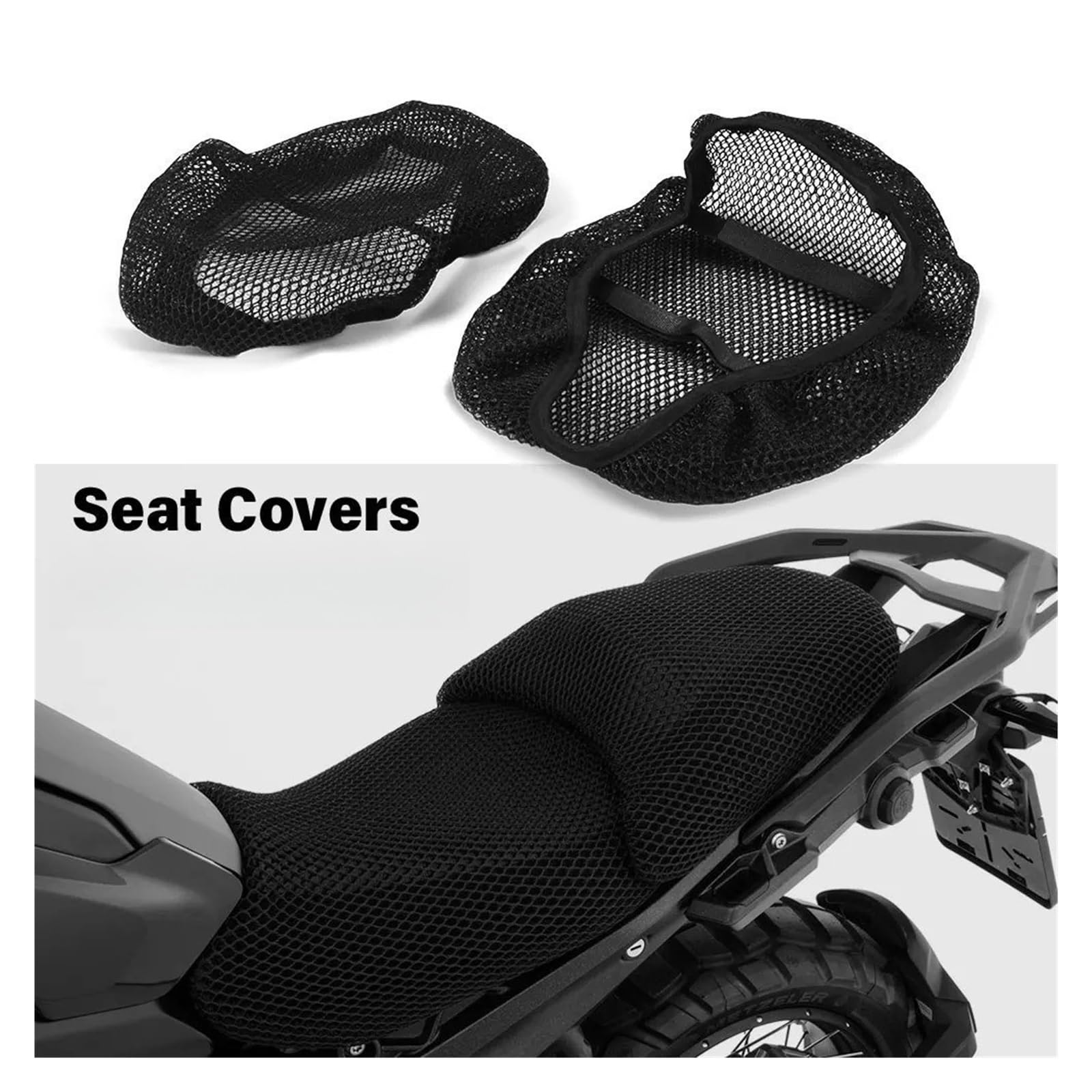 Motocicletta‌ copri Sella Coprisella Copertura Tampone Sedile Conducente E Passeggero Per R1300GS R1300 GS R 1300 Accessori Moto Ventilato Cuscino Di Protezione